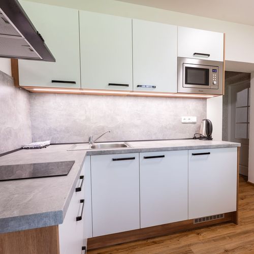 Apartman s koupelnou s vlastní kuchyňkou pro 4 os. se 2 ložnicemi