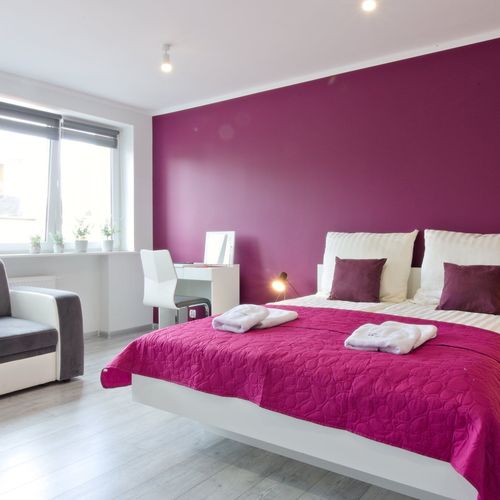 Apartament 4-osobowy na piętrze Business z 1 pomieszczeniem sypialnianym
