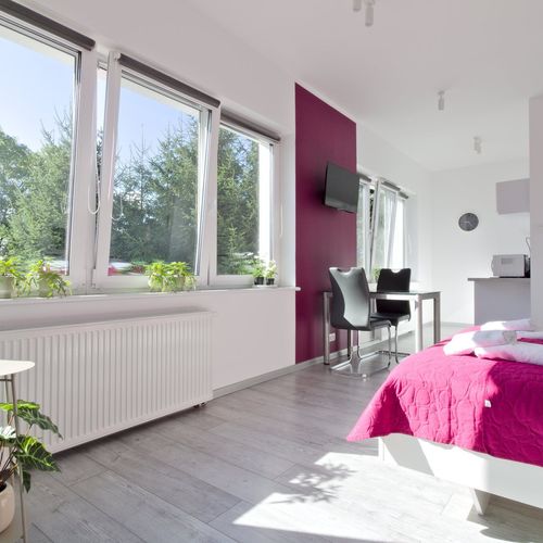 Apartament 3-osobowy Business Komfort z 1 pomieszczeniem sypialnianym