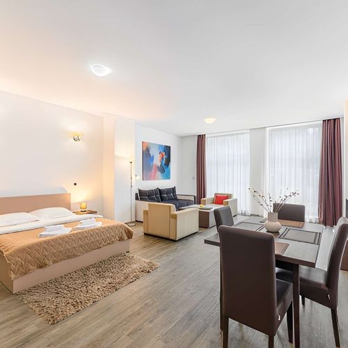 Apartament superior la parter pentru 4 pers. (se inchirieaza doar integral)