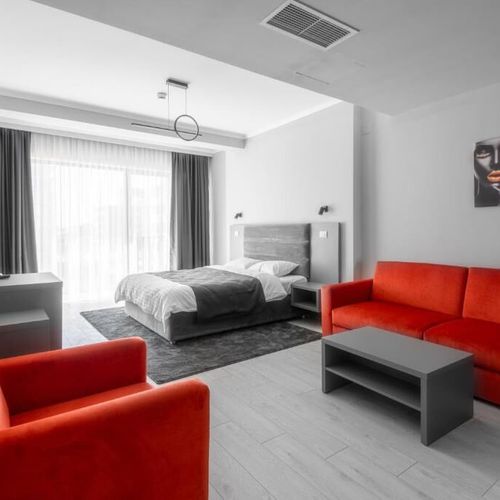 Camera dubla deluxe cu cadă