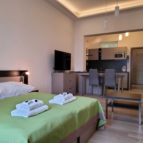 Economy Studio Apartman s manželskou postelí s 1 ložnicí