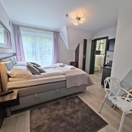 Apartament 6-osobowy z widokiem na góry z panoramą z 3 pomieszczeniami sypialnianymi