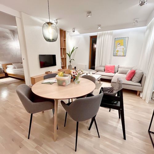 Apartament 5-osobowy na parterze Exclusive z 3 pomieszczeniami sypialnianymi