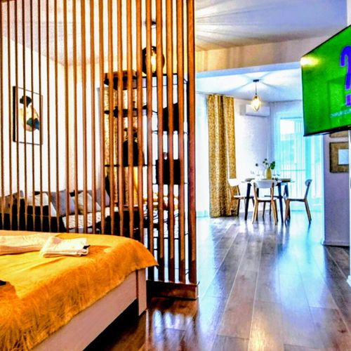 Apartament 4-osobowy na piętrze Deluxe z 2 pomieszczeniami sypialnianymi