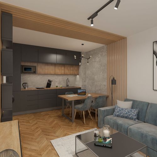 Apartament cu 1 camera pentru 2 pers. (se poate solicita pat suplimentar)