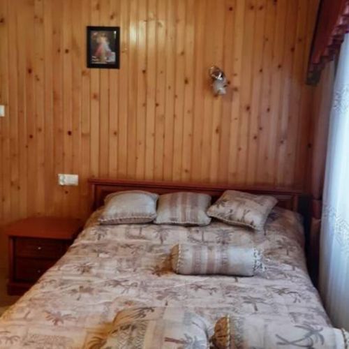 Domek drewniany 10-osobowy z dostępem do ogrodu