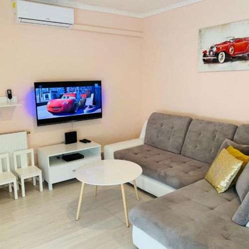 Apartament 4-osobowy Komfort Przyjazny podróżom rodzinnym z 2 pomieszczeniami sypialnianymi