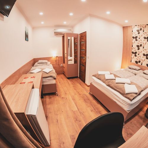 Apartament 3-osobowy z klimatyzacją z 1 pomieszczeniem sypialnianym