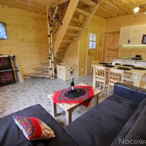 Domek całoroczny 8-osobowy Family z widokiem na góry