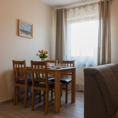 Apartman se sprchou pro 4 os. s 1 ložnicí s výhledem na hory