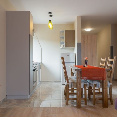 Apartman se sprchou pro 5 os. se 2 ložnicemi s výhledem na hory