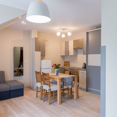 Apartman se sprchou pro 4 os. s 1 ložnicí s výhledem na hory
