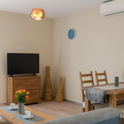 Apartman se sprchou pro 4 os. s 1 ložnicí s výhledem na hory