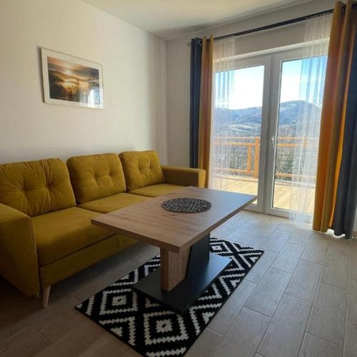 Apartament 4-osobowy z widokiem na góry z panoramą z 2 pomieszczeniami sypialnianymi