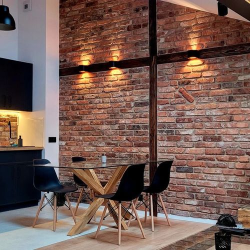 Apartament 4-osobowy na poddaszu z widokiem na miasto z 2 pomieszczeniami sypialnianymi