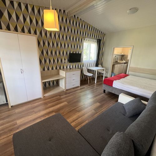 Apartament 4-osobowy Studio z własną kuchnią z 1 pomieszczeniem sypialnianym