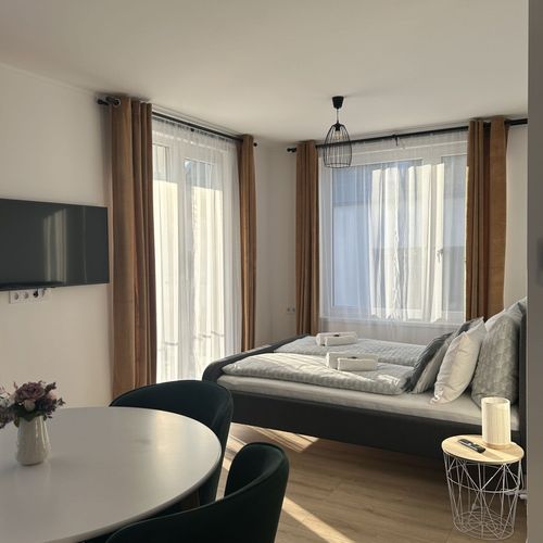 Apartament studio la etaj cu 1 camera pentru 2 pers.
