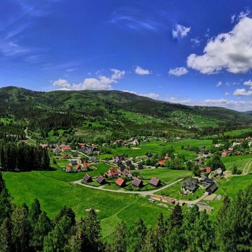 Domek drewniany 6-osobowy cały dom z widokiem na góry (możliwa dostawka)