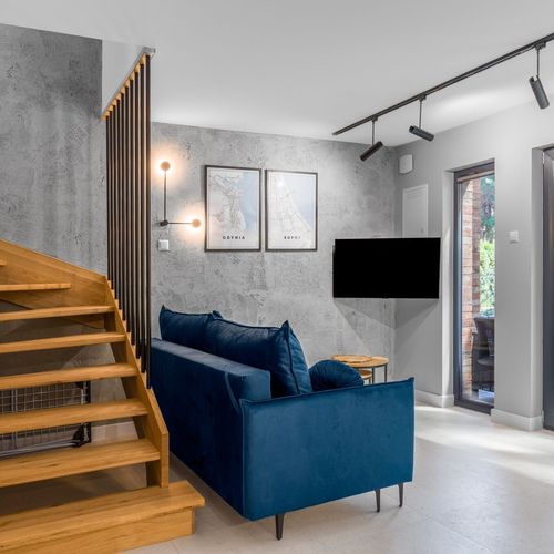 Domek całoroczny 6-osobowy z klimatyzacją z tarasem