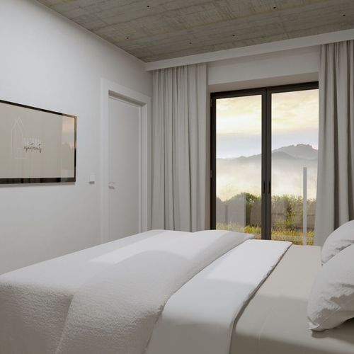Apartament classic la parter cu 1 camera pentru 2 pers.
