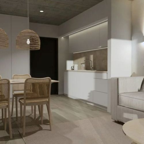 Apartament la etaj cu vedere spre grădină cu 2 camere pentru 4 pers.