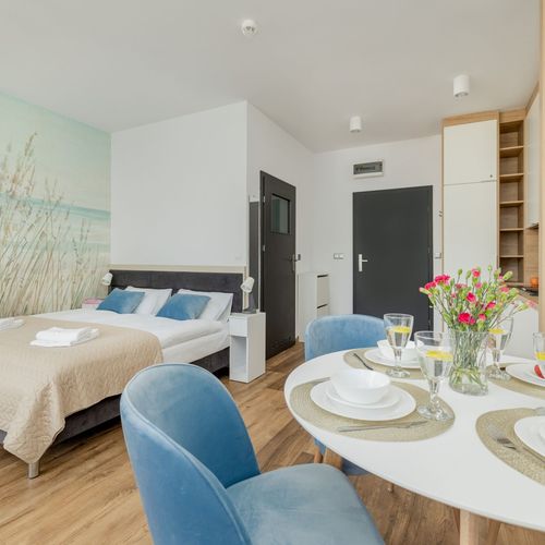 Apartament 4-osobowy Studio z aneksem kuchennym z 1 pomieszczeniem sypialnianym