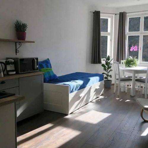 Apartman se sprchou s vlastní kuchyňkou pro 4 os. s 1 ložnicí