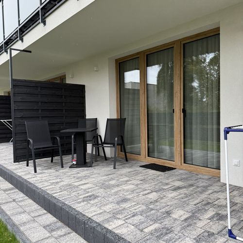 Apartman s vlastní kuchyňkou pro 3 os. s 1 ložnicí přízemní