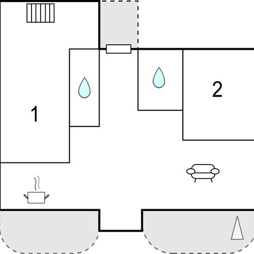 Apartament pentru 6 pers. (se inchirieaza doar integral)