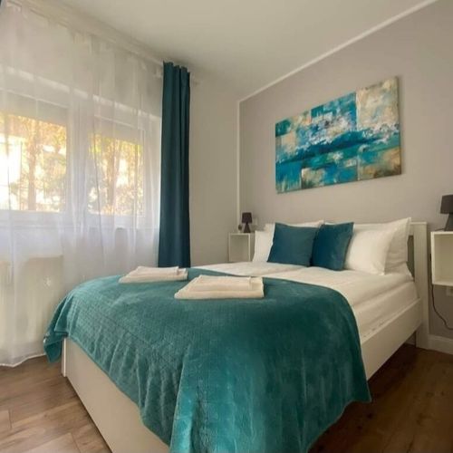 Apartament 4-osobowy na parterze z panoramą z 2 pomieszczeniami sypialnianymi