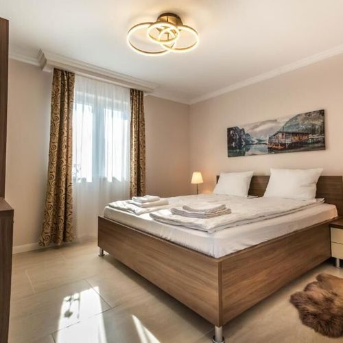 Apartament cu vedere spre grădină cu 2 camere pentru 4 pers.
