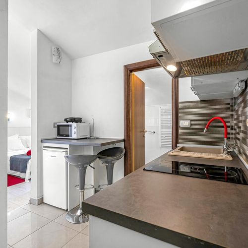 Apartman (jako celek) s manželskou postelí