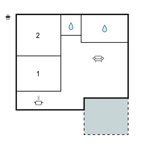 Apartman (jako celek) pro 4 os.