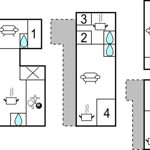 Domek letniskowy 14-osobowy 