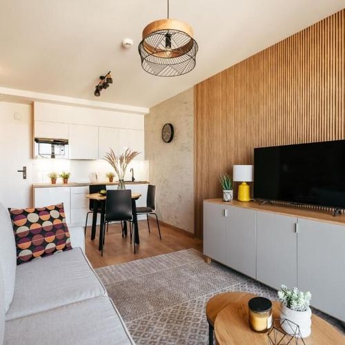 Apartament 4-osobowy Deluxe z aneksem kuchennym z 2 pomieszczeniami sypialnianymi