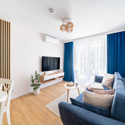 Apartament 4-osobowy Deluxe z balkonem z 2 pomieszczeniami sypialnianymi