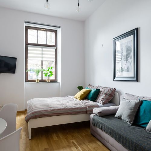 Apartament 4-osobowy na parterze Studio z 1 pomieszczeniem sypialnianym