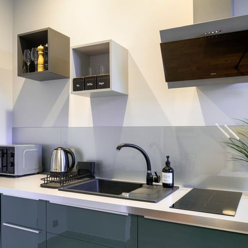 Apartament 2-osobowy z balkonem z klimatyzacją z 1 pomieszczeniem sypialnianym