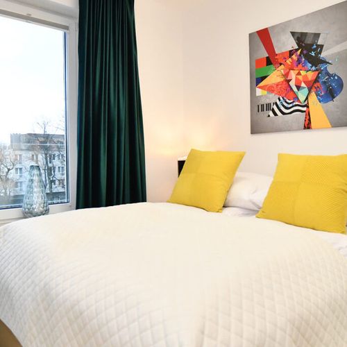 Apartament 4-osobowy Premium Przyjazny podróżom rodzinnym z 2 pomieszczeniami sypialnianymi
