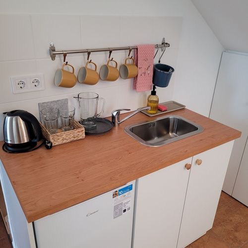 Apartament 2-osobowy z klimatyzacją z widokiem na ogród z 1 pomieszczeniem sypialnianym (możliwa dostawka)