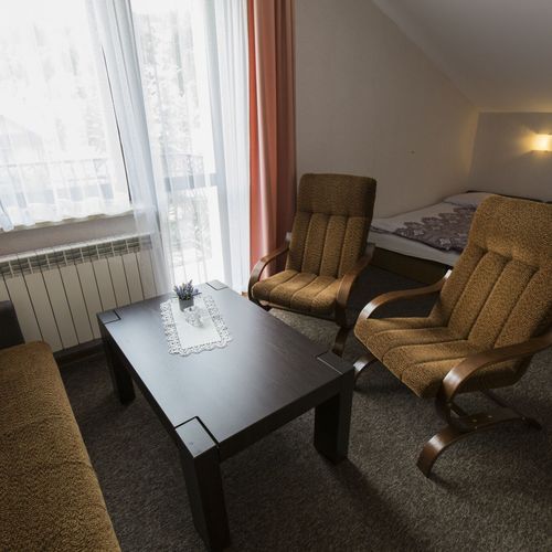 Apartament 5-osobowy z balkonem tV z płaskim ekranem z 2 pomieszczeniami sypialnianymi (możliwa dostawka)