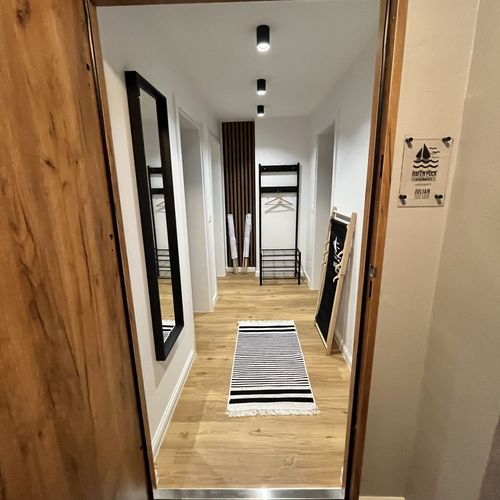 Apartament 6-osobowy Przyjazny podróżom rodzinnym z widokiem na port