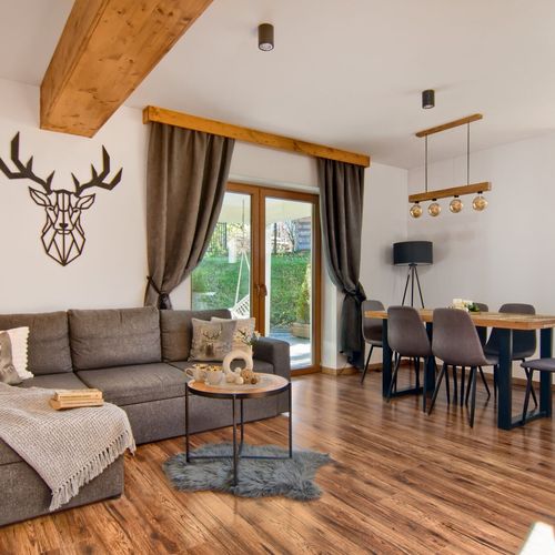 Apartament 6-osobowy Przyjazny podróżom rodzinnym z tarasem z 3 pomieszczeniami sypialnianymi