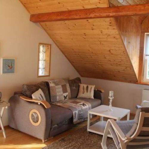 Apartament 6-osobowy Przyjazny podróżom rodzinnym z widokiem na ogród z 2 pomieszczeniami sypialnianymi