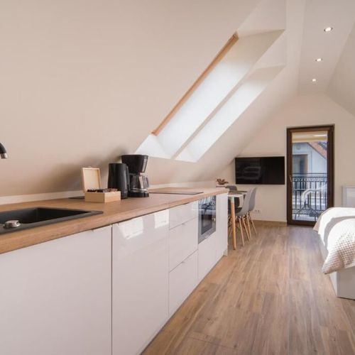 Apartament cu balcon cu 1 camera pentru 2 pers.