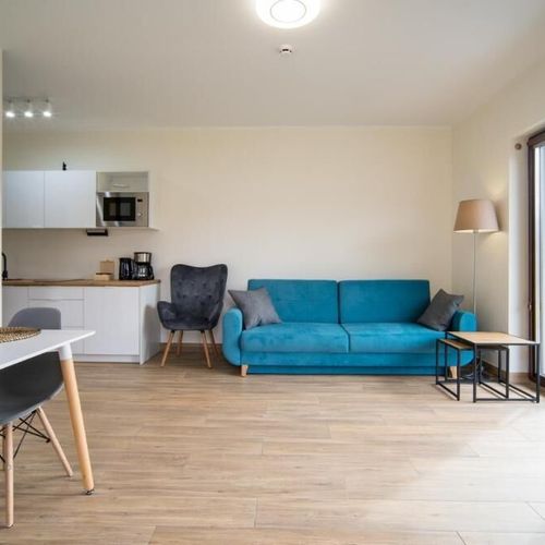 Apartament cu terasă cu 2 camere pentru 3 pers.