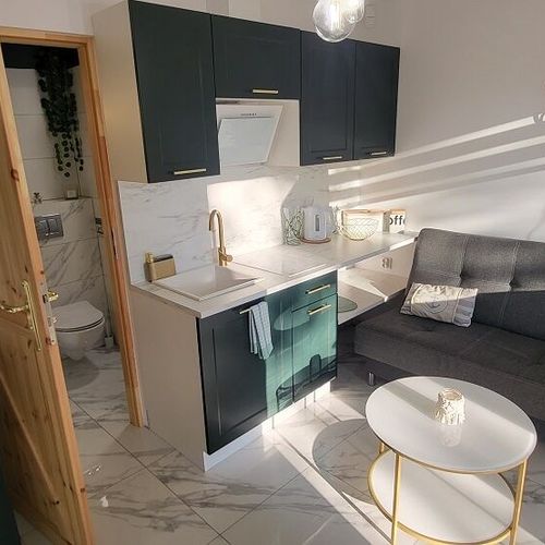Apartament 4-osobowy z tarasem z widokiem na jezioro z 2 pomieszczeniami sypialnianymi
