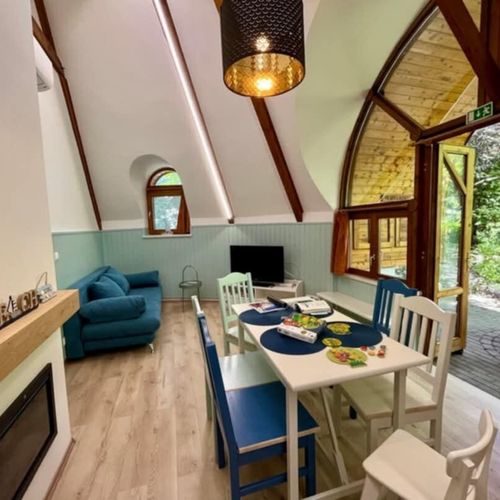 Bungalow 6-osobowy cały dom z widokiem na park