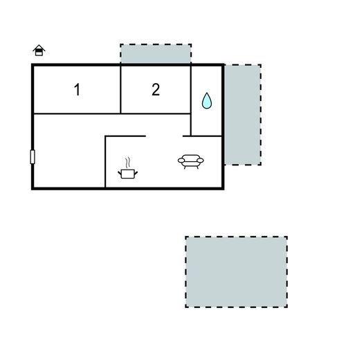 Apartament pentru 3 pers. (se inchirieaza doar integral)